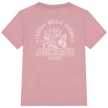 Girls Pink Logo T-Shirt