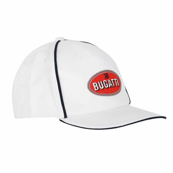 Boys White Logo Cap