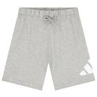 Girls Pink & Grey Logo Shorts Set, 1, hi-res