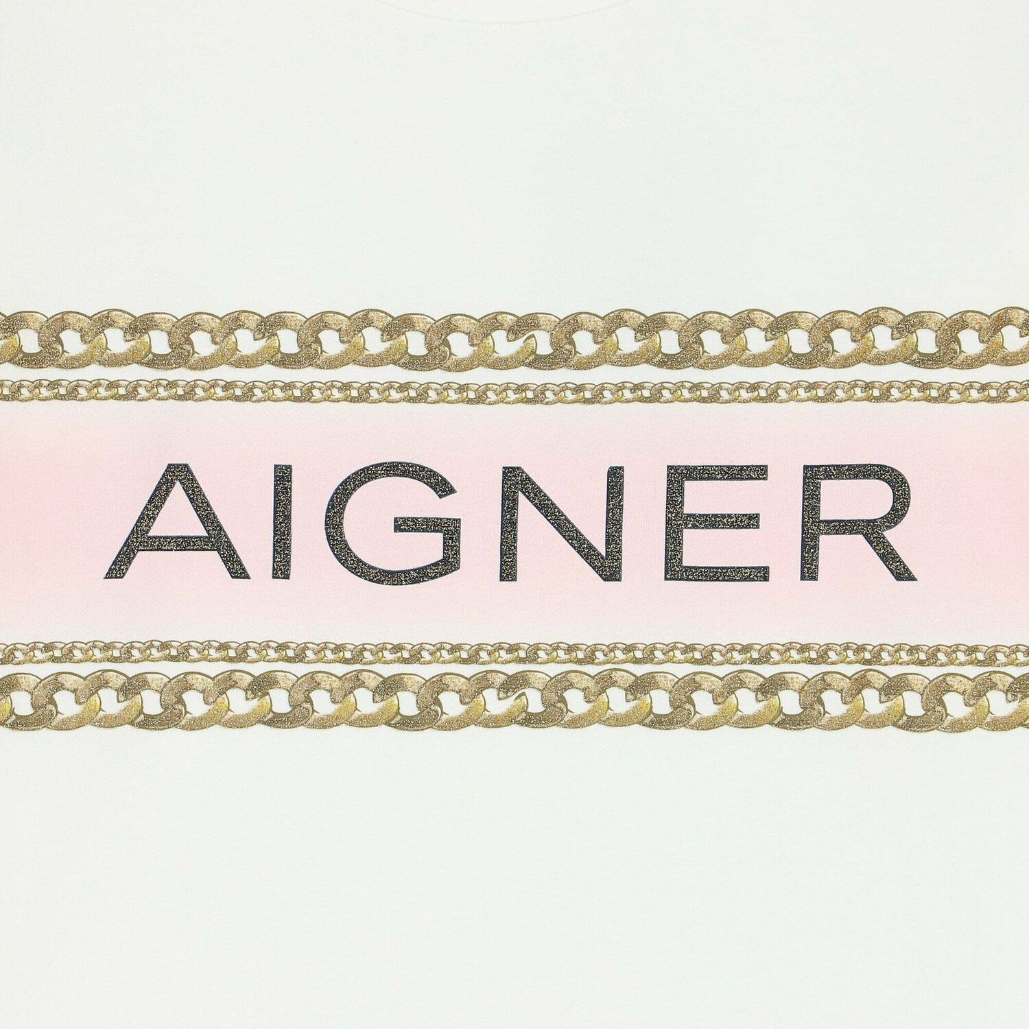 توب باكمام بالشعار باللون العاجى للبنات, 1, hi-res image number null