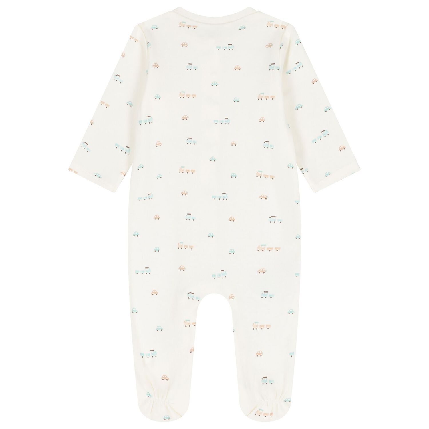 افرول اولاد بطبعه قطار باللون الابيض والاخضر ( 2 قطعه ) , 3, hi-res