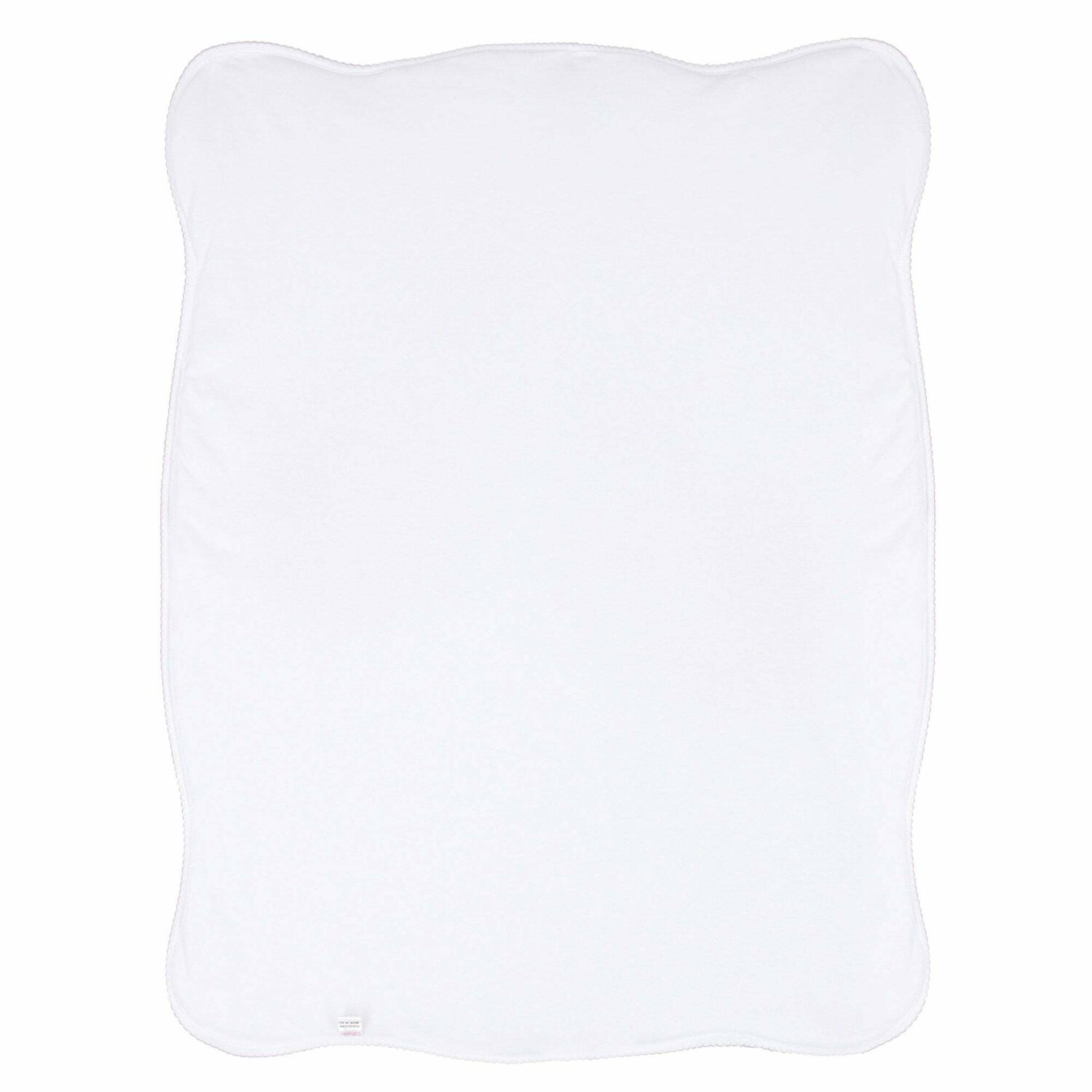 Baby Girls White Printed Blanket, 1, hi-res