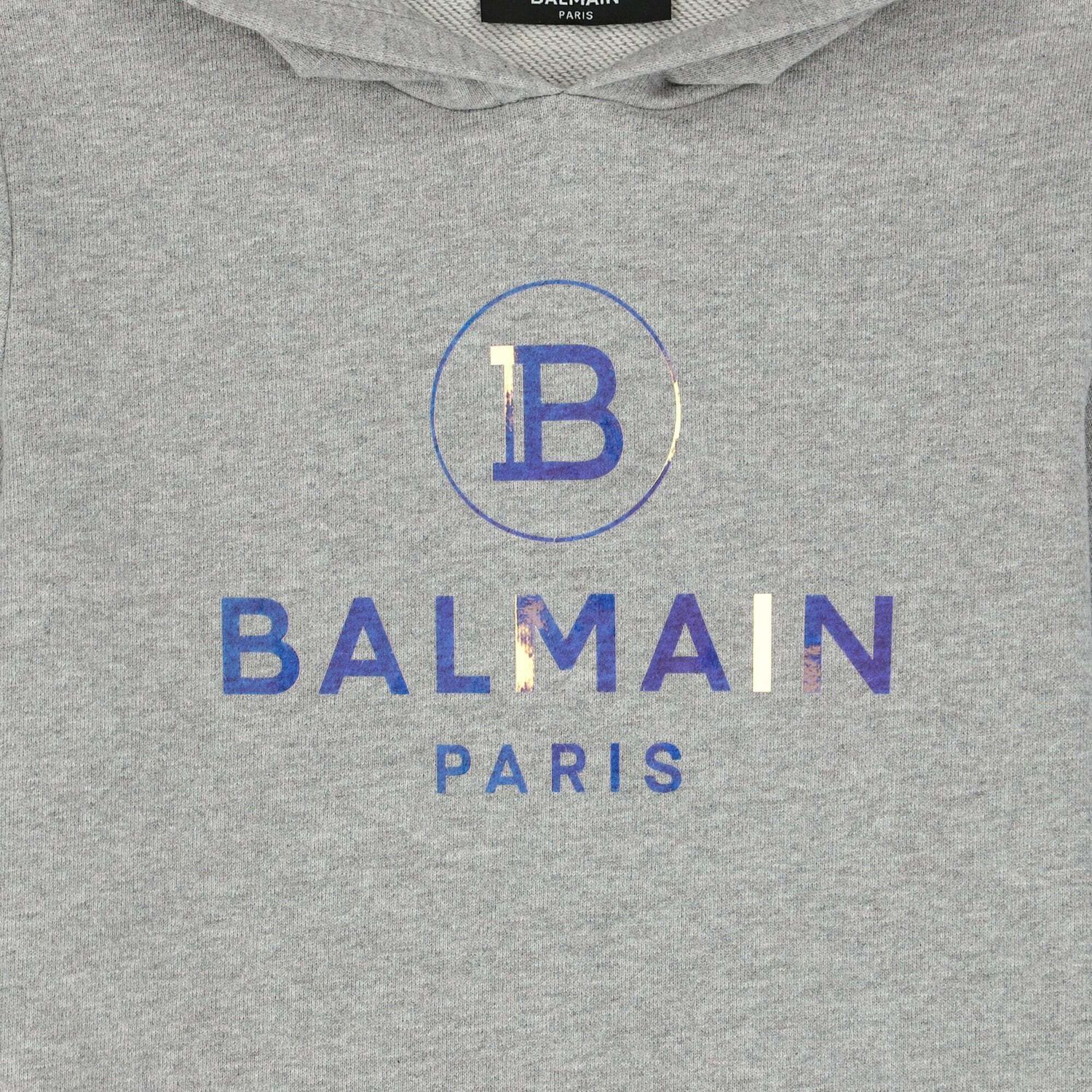 Girls Grey Logo Dress, 1, hi-res image number null