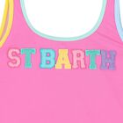 Girls Pink Logo Swimsuit, 1, hi-res