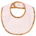 Baby Girls Pink & Beige Geo Map Babygrow Gift Set, 3, hi-res