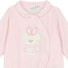 Baby Girls Pink Teddy Babygrow, 1, hi-res