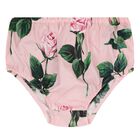 طقم فستان بنات باللون الوردى, 1, hi-res