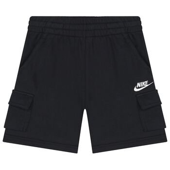 Black Logo Shorts
