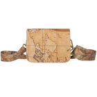 حقيبة يد بالشعار بطبعة خريطة باللون البيج للبنات, 1, hi-res