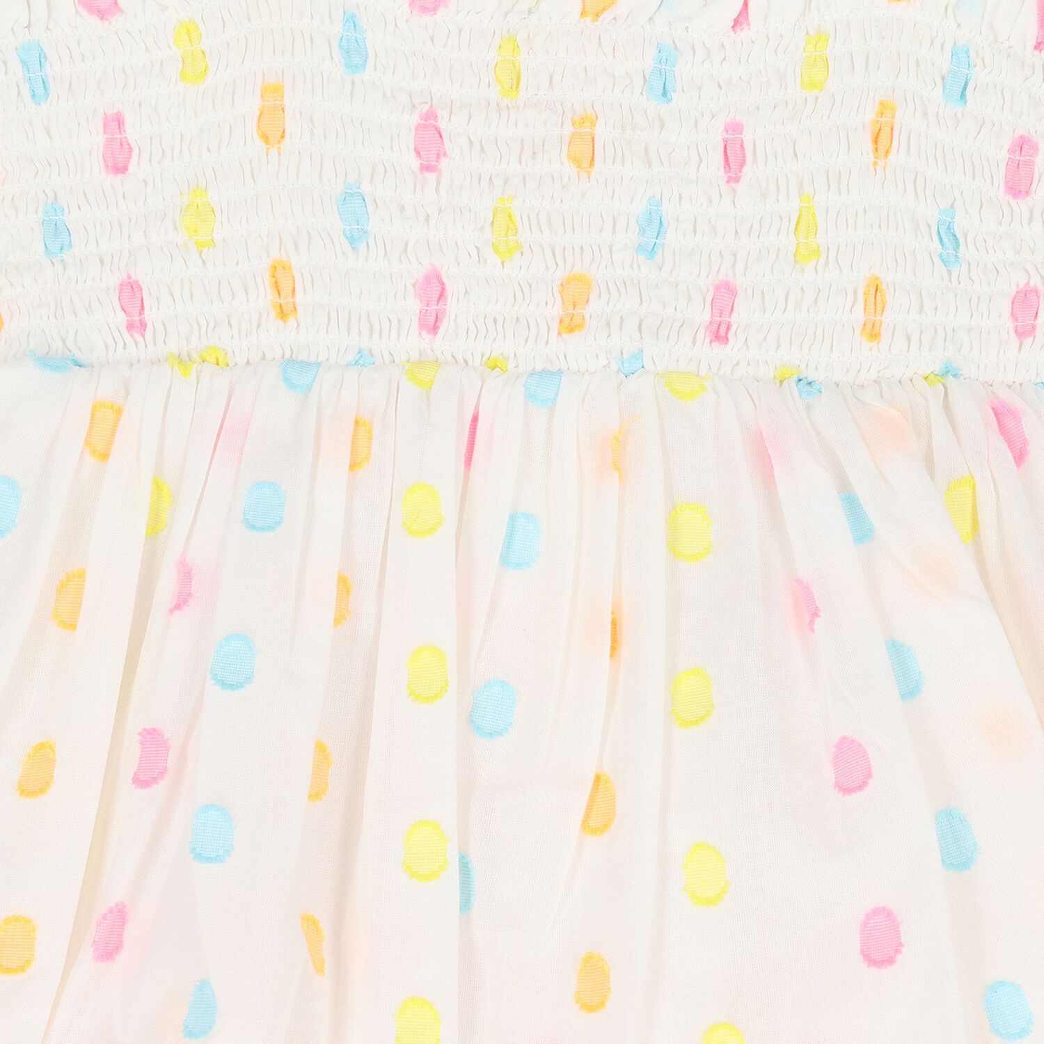 Girls Ivory layered  Dress, 1, hi-res