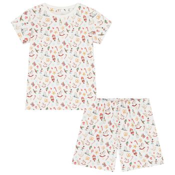 White Festive Pyjamas