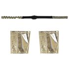 زي بنات الفرعون المصري باللون الأسود والذهبي, 1, hi-res