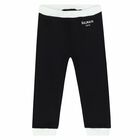 Black & White Logo Joggers, 1, hi-res
