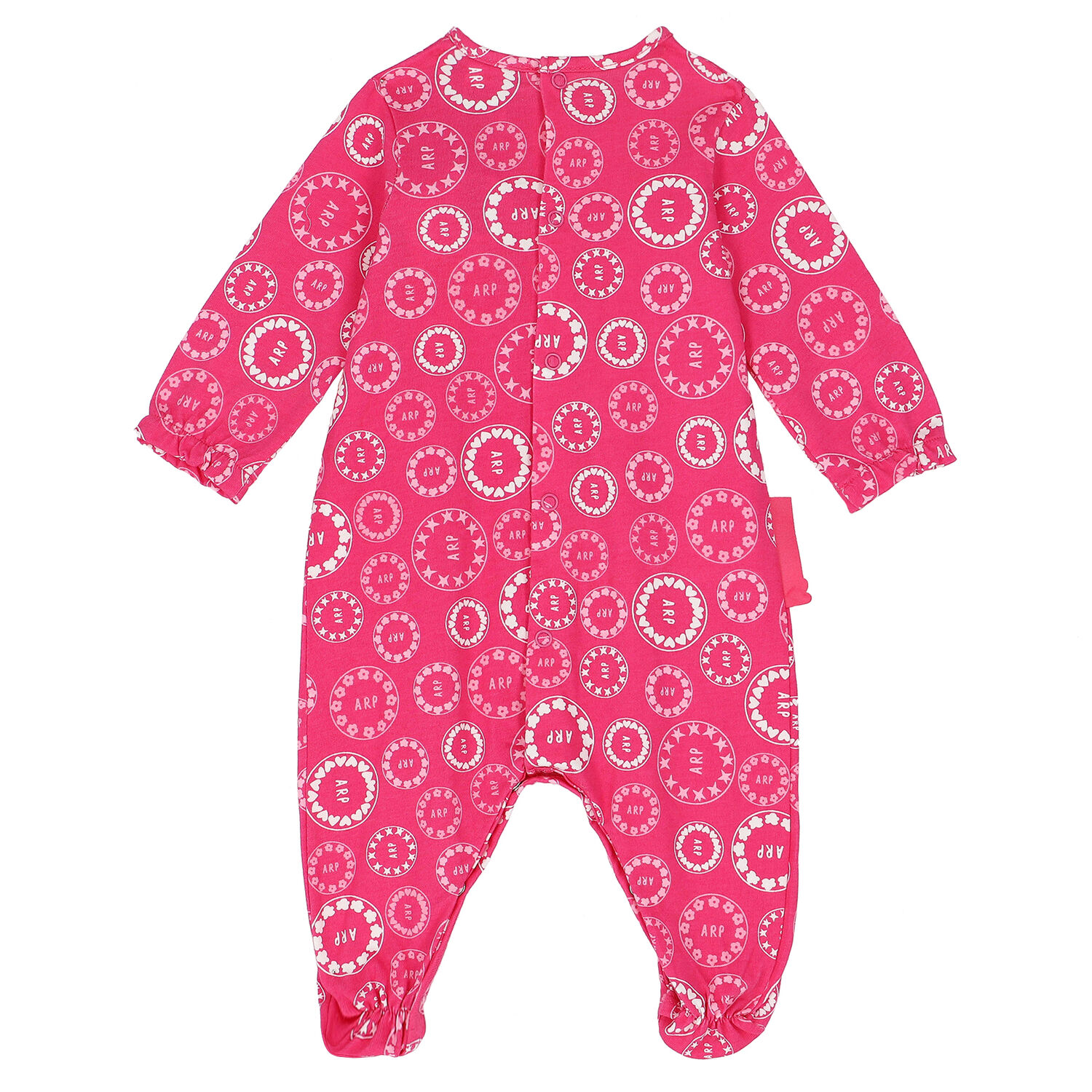 أفرول بالشعار باللون الوردي للبنات, 1, hi-res