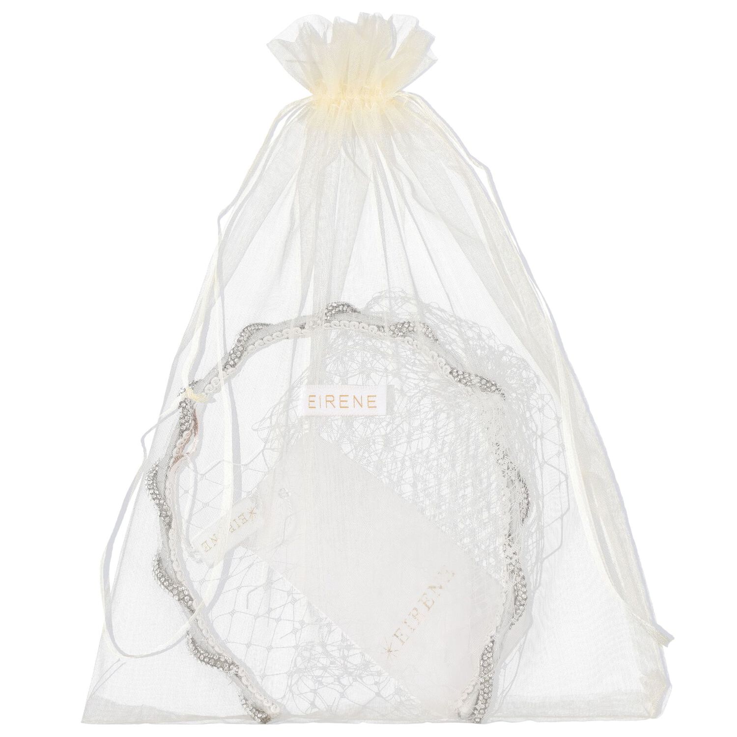 ربطة رأس مزخرفة باللون الفضي و الأبيض للبنات, 1, hi-res