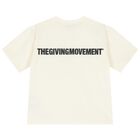 Ivory Logo Oversized T- Shirt, 2, hi-res