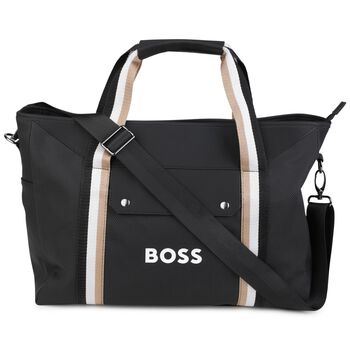 Black Logo Baby Changing Bag