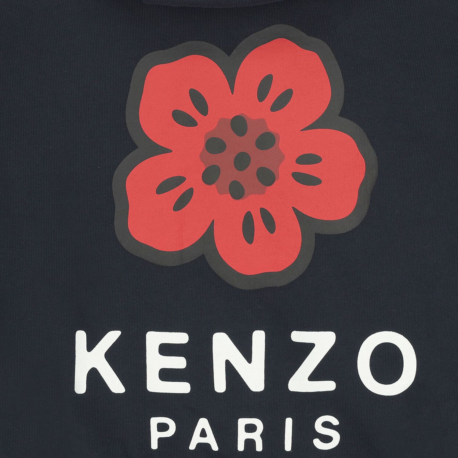 Girls Navy Blue Boke Flower Tracksuit, 1, hi-res