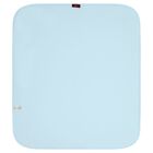 Baby Boys Blue & White Logo Blanket, 2, hi-res