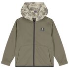 Boys Green & Grey Tracksuit Set (3 Piece), 2, hi-res