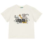 White Safari Logo T-Shirt, 1, hi-res