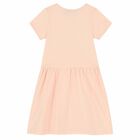 Girls Pink Logo Dress, 2, hi-res