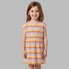 Girls Multi-Coloured Knitted Dress, 2, hi-res