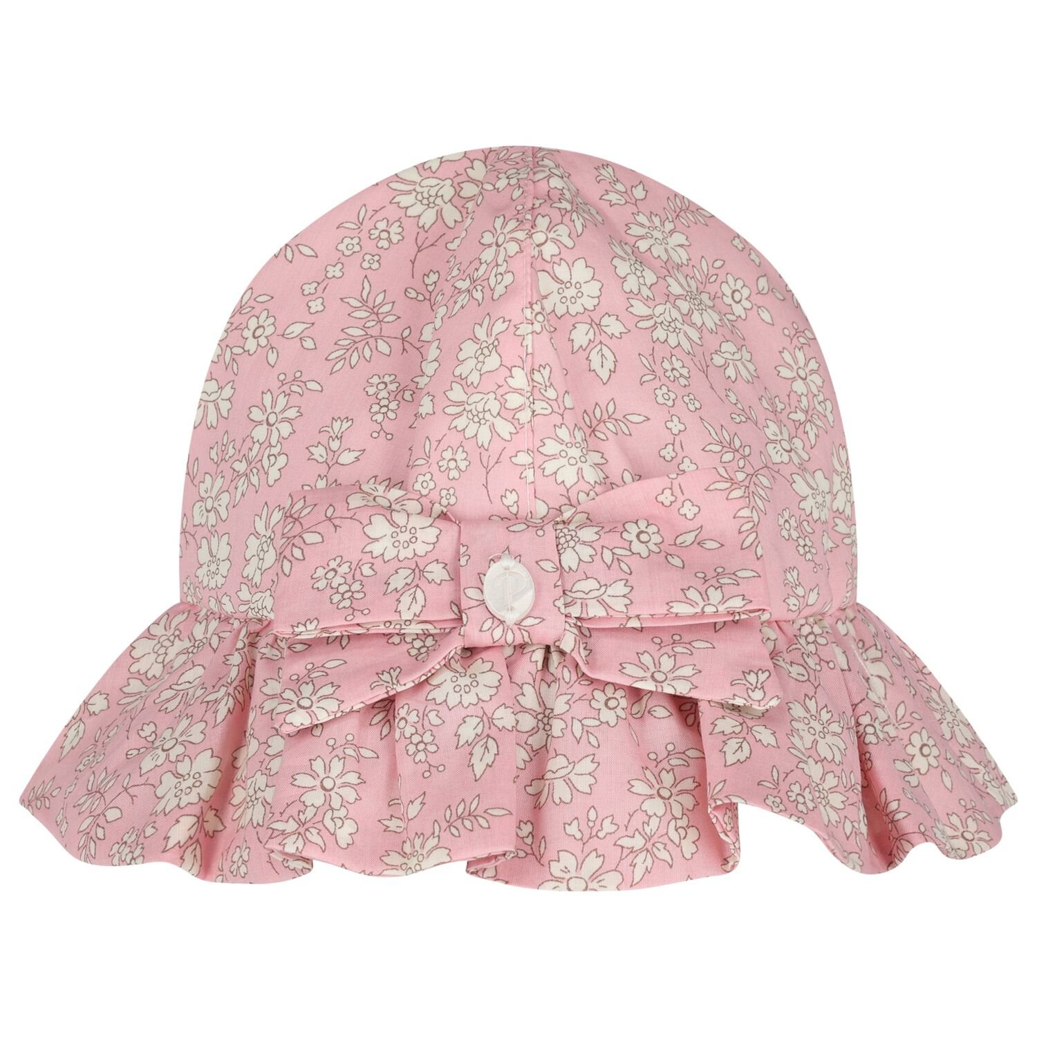 Baby Girls Pink Liberty Hat, 2, hi-res