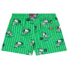 Boys Green Snoopy Swim Shorts, 1, hi-res