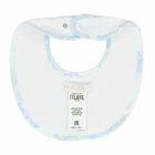 White Geo Map Baby Bib, 2, hi-res