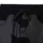 بنطلون رياضي بالشعار باللون الأسود للأولاد, 1, hi-res