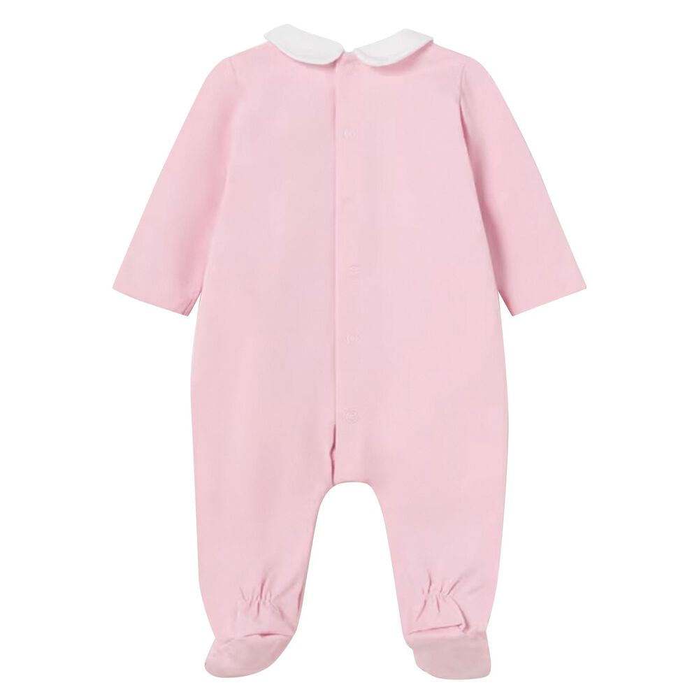 FIRST BABY - Pram Babygrow  - Pink main image 1