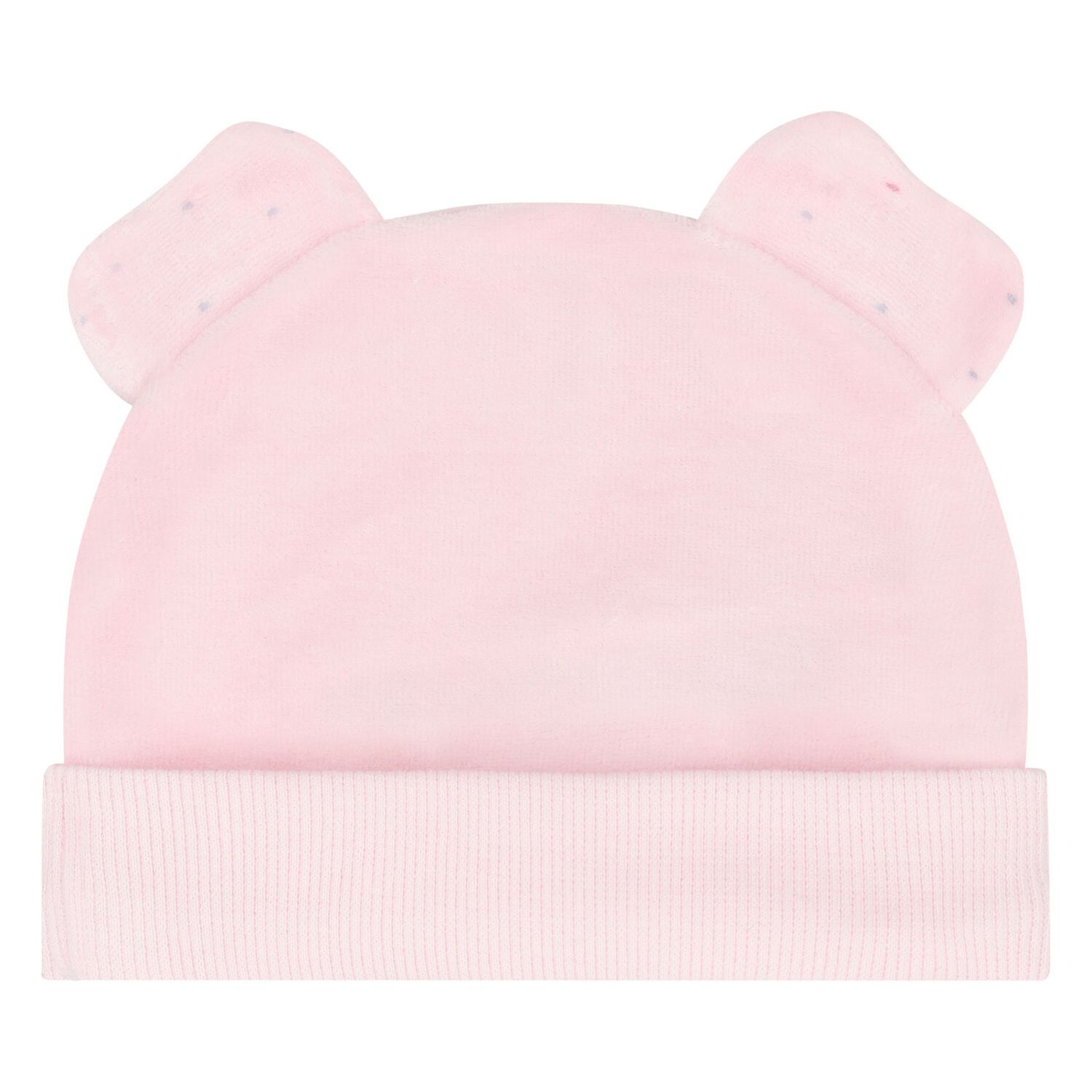Baby Girls Pink Hat & Mitten Set, 2, hi-res image number null