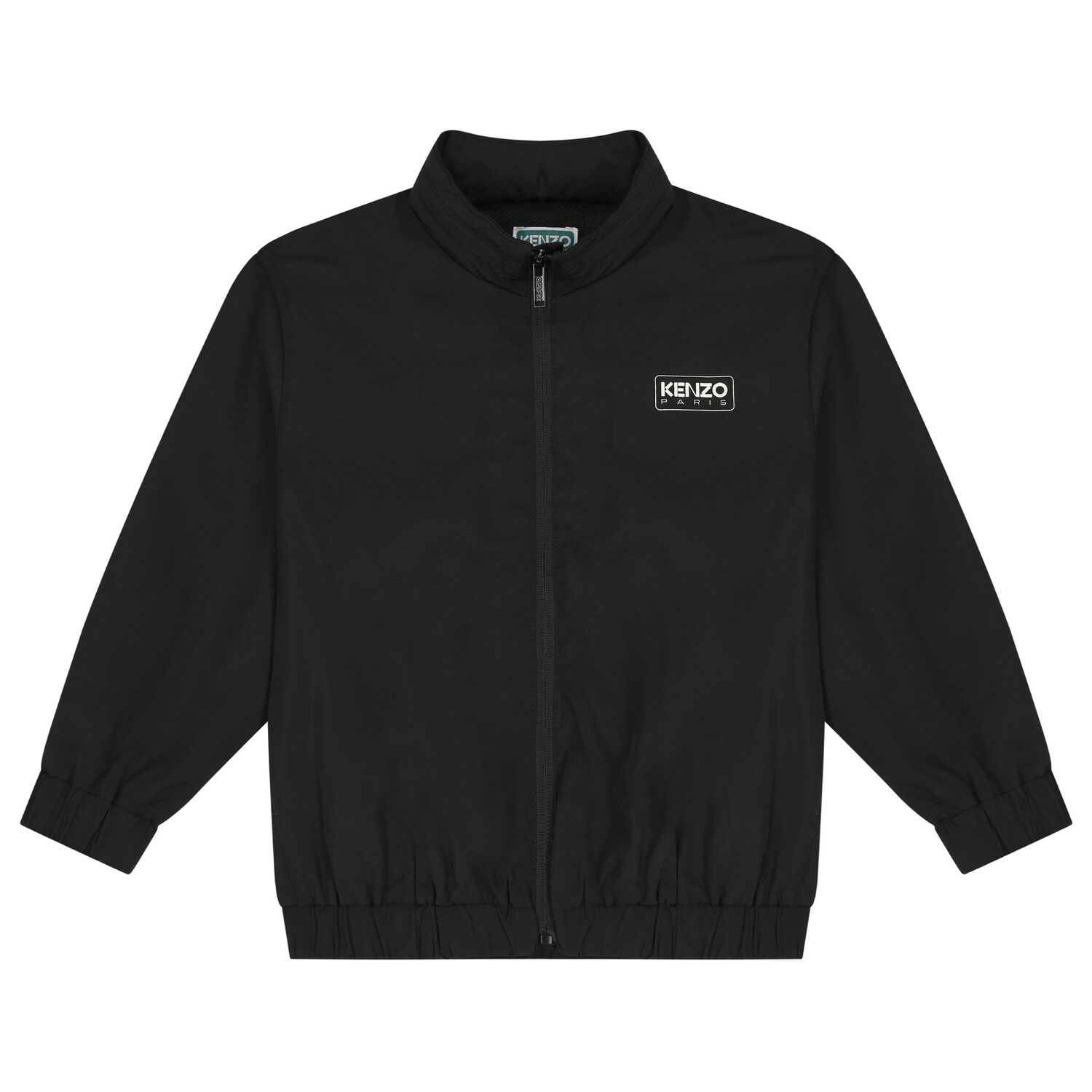 Black Logo Hooded Jacket, 1, hi-res image number null