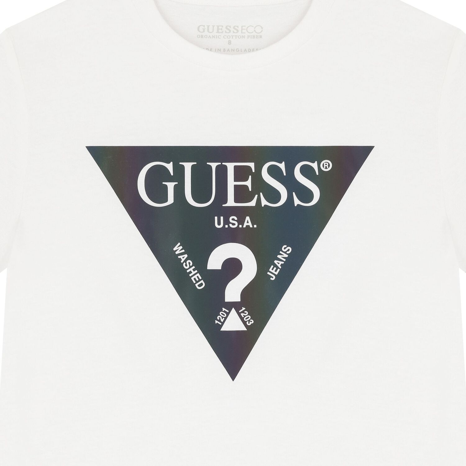 Boys White Logo T-Shirt, 1, hi-res image number null