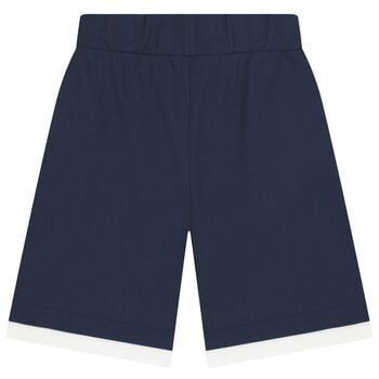 شورت اولاد بالشعار باللون الكحلى 