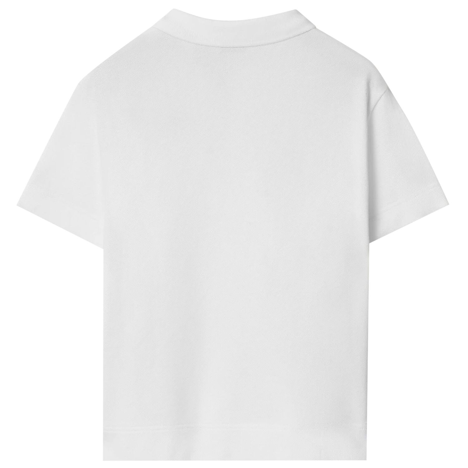 قميص بولو للأولاد بالشعار باللون الابيض , 1, hi-res