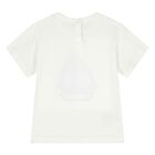 Younger Boys White & Blue Shorts Set, 1, hi-res