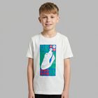Boys White Logo T-Shirt, 1, hi-res