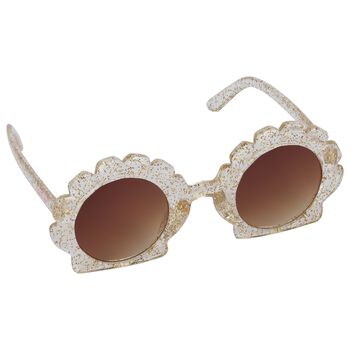 Girls Gold Logo Sunglasses