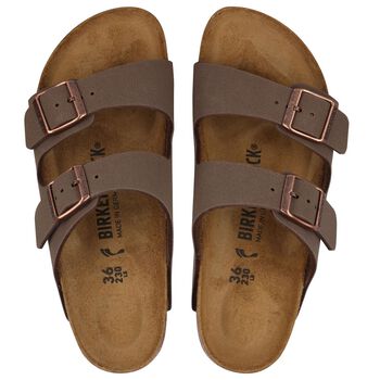 Brown Buckled Sandals