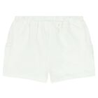 طقم بنات شورت باللون الأبيض والوردي ( 4 قطع ), 1, hi-res