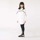 Girls Black Logo Leggings, 1, hi-res