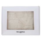 Ivory Karl & Choupette Knit Baby Blanket, 1, hi-res