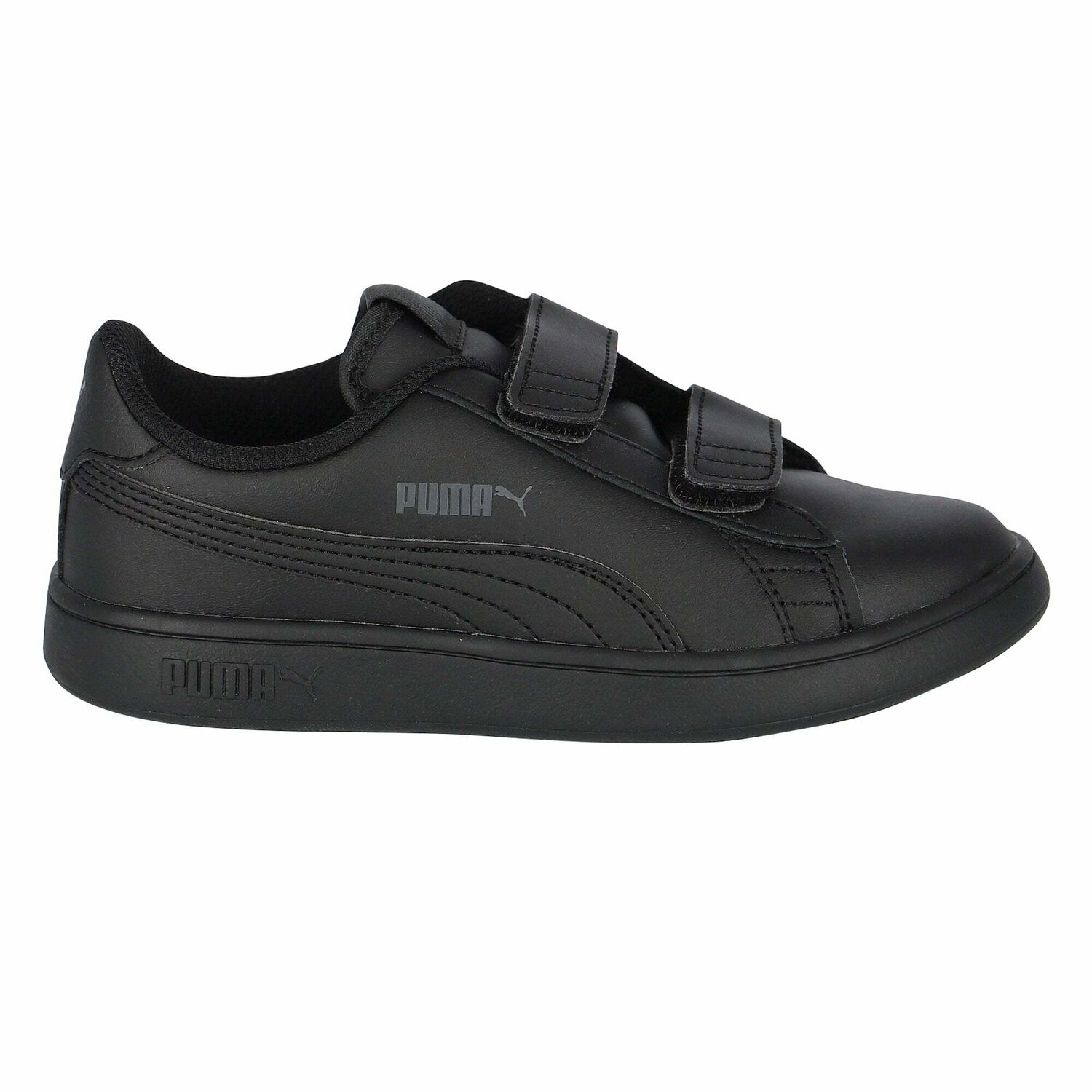 Boys Black Smash V2 Trainers, 1, hi-res image number null