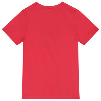 Boys Red Logo T-Shirt