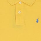 Boys Yellow Logo Polo Shirt, 1, hi-res