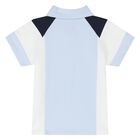 طقم شورت اطفال بالشعار باللون الازرق, 1, hi-res