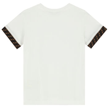 Ivory FF Logo T-Shirt