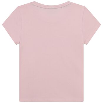 Girls Pink Logo T-Shirt